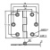 Allpa Stainless Steel Covered Hinge, 75x70x2mm