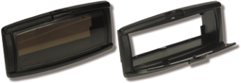 Allpa Plastic Radio Cover, 233x107x85mm, Black
