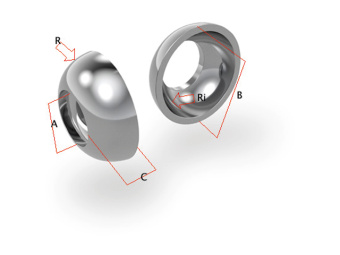 Cupels For Ball Terminals OS SS AISI 316