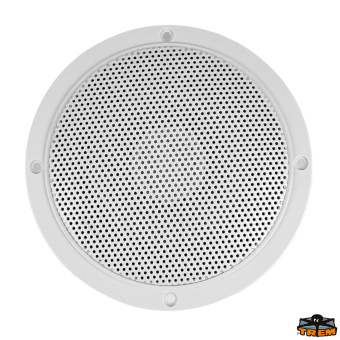 Trem L4600124 - Pair of Watertight Loudspeakers White Colour 4" H35 mm