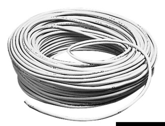 Osculati Marine Bipolar Electrical Cable IEC 60332-3-22 – Black/Red Conductors, 50 m Roll