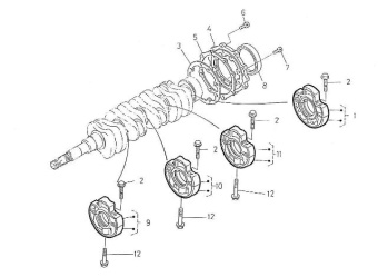 Nanni Diesel 970307309 - BOLT,BEARING CASE for 4.220HE/5.250TDI/5.280HE