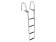 Talamex Swim Ladder Telescopic And Fold Up Including Handgrips Stainless Steel 4 Step
