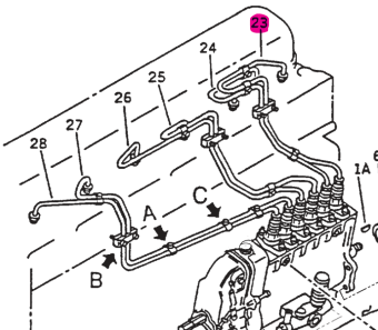 Northern Lights 6222-75-5410 - Injection Line #1 