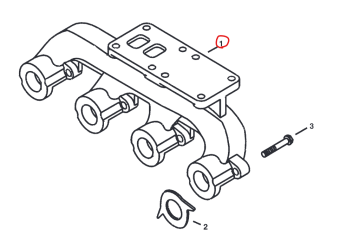 Northern Lights R517017 - Exhaust Manifold