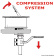 Osculati 38.159.02 - L&T Flush Latch With Compr.System