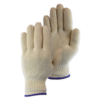PSP Glove 20-250 Cotton Knitted Ecru, Size 09/L