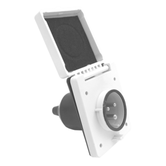 Allpa On-Board Socket For Shore Power With Plastic Housing, IP56, 16A