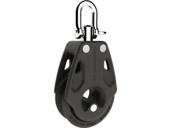 Lewmar 29901321BK - Control Block Single With Shackle 30mm
