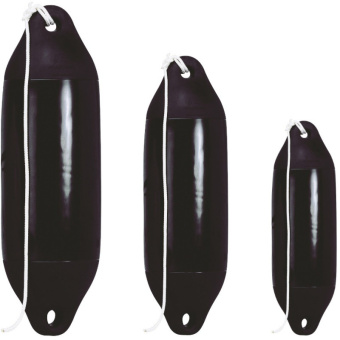 Plastimo 35664 - Long fender sock Ø 30 x 107 cm BLACK