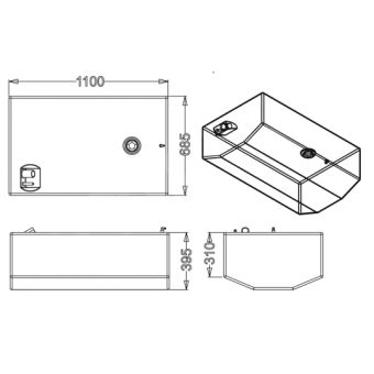 SIC Fuel Tank 270L