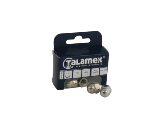 Talamex Stainless Steel AISI 316 Hexagon Dome Nut DIN 1587 M4 (36 pcs)