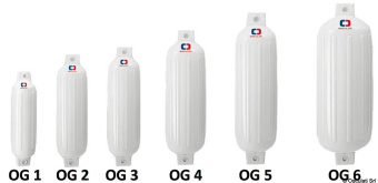 Osculati 33.539.02 - OG2 Fender White (10 pcs)