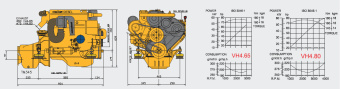 Vetus VH4.65 Marine Diesel Engine - 48.0 kW (65.3 HP)