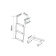 Lalizas 70610 - Stainless Steel Telescopic Boarding Ladder 3 Step 330x860mm