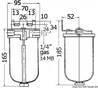 Osculati 17.663.01 - SS Spare Cartridge