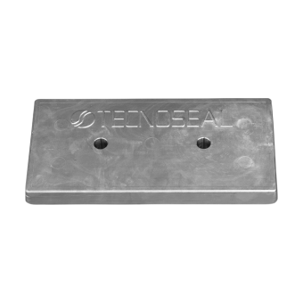 Tecnoseal 00255-6 - Bolt-on Anode For Hull 300x150x26 H.C.152,4