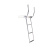 Båtsystem BKTH73 - Stainless Steel Ladder, Folding with Handles, 3 Steps