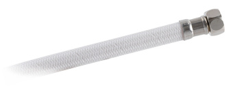 Osculati 15.243.91 - New Edge Stainless Steel Shower Box White Nylon Hose 4 m