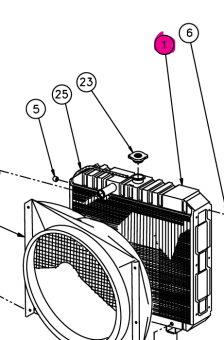 Northern Lights 145506610 - Radiator  