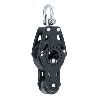 Harken HK2673 Carbo 57 mm Fiddle Ratchet Block with Swivel