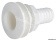 Osculati 17.322.01 - Seacock white plastic with hose adaptor 1/2"