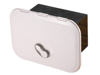 Trem ABS Rectangular Box White RAL9003 270x375mm