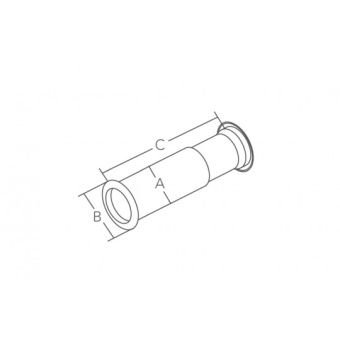 Marine Town Drain Bushing Adjustable