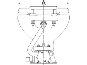 Talamex Toilet Electric Standard 12V