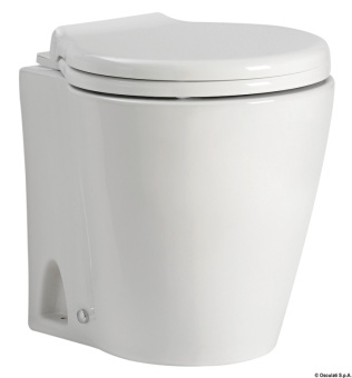 Osculati Silent Slim Automatic Electric Toilet 12/24V 410x340x409,3 mm