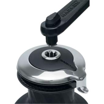 Harken 900UPWC12 - 900 Electric UniPower Self-Tailing Radial Winch Chrome/Black 12V