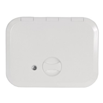 Access Hatch Europa 280X375mm + Lock - White