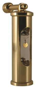 E.S. Sørensen Thermometer With Wall Holder Galileo Brass