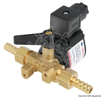 Osculati 17.403.01 - Electro-valve for fuel distribution 24 V