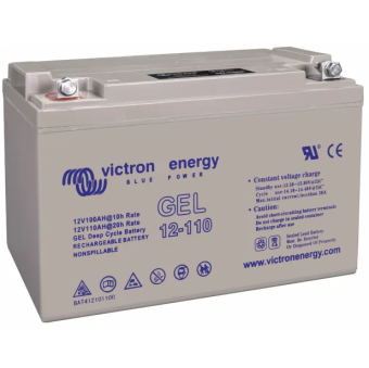 Victron Energy BAT412101104 - Gel Deep Cycle Battery 12V/110Ah