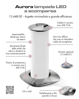 Osculati 13.448.00 - Aurora Pop-Out LED Table Light