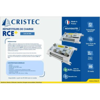 RCE+ Load Balancer - 180Ah - 1 M8 Input - 2 M6 Outputs