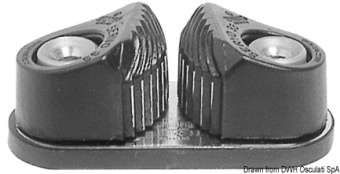 Osculati 56.033.00 - Servo 33 Cam Cleat for 10-14 mm Rope, 52 mm Hole Spacing