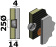 Osculati 10.461.02 - LP-AF8 Female Eccentric Adjustment N. 10 pcs (1 set. 1 pc each)