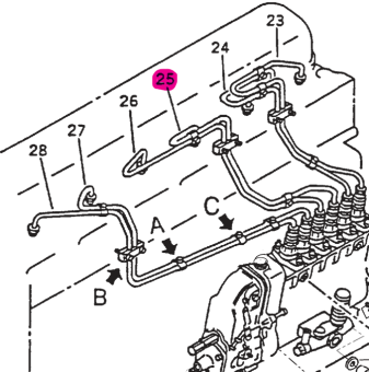 Northern Lights 6222-75-5430 - Injection Line #3 