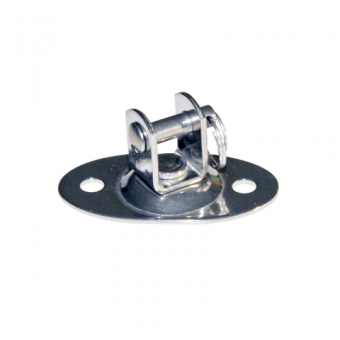 Viadana Swivel Base with Ø5 mm Pin, 35 mm Hole Spacing