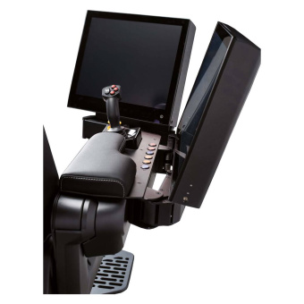 Norsap 8950 - 4000 Standard L Seat, XL Column, With Flat Base 70 Black