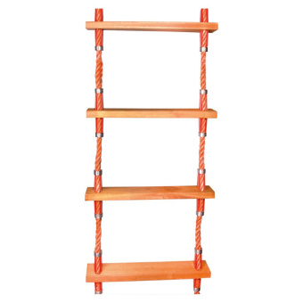 PTR Holland Escape Ladder 18 Flat Steps, Lower Steps Made Out Of Rubber 6 m
