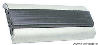 Osculati 44.494.10 - Anodises Aluminium Profile 75x15+5 mm Cut-Down Size 3/6 m