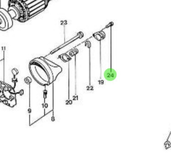 Nanni Diesel 970497339 - Screw With Washer for Starter Assembly