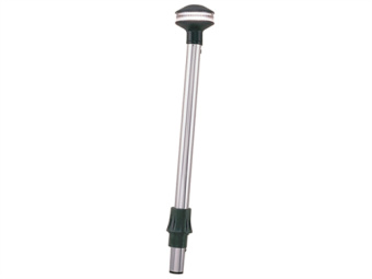 Perko 1445DP5CHR - Top Light Plug-In Mast 12V/103cm Reduced Glare Lens, Angle 5°