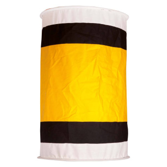 Signal Cylinder Black, White, Yellow PVC/Netting Cloth 50x80 cm