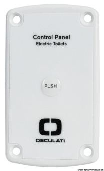 Osculati 50.204.44 - Electric Control Panel For Standard Electric Toilets
