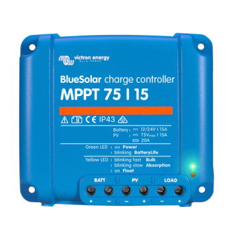Victron Energy SCC010015050R - BlueSolar MPPT Solar Charge Controller 75/15
