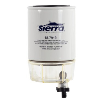 Sierra 18-7928-1 Fuel Filter with Water Holding Bowl - 10μ